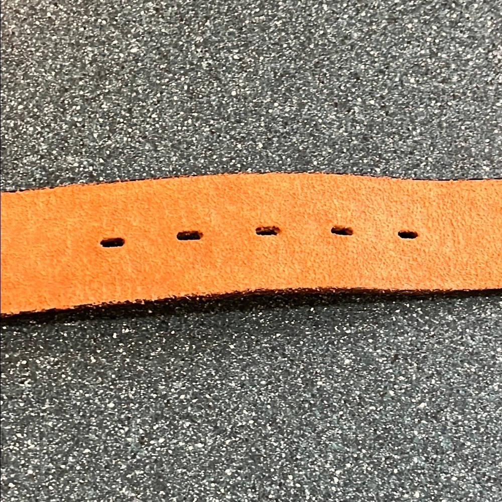 vintage Hand tooled leather belt "Jo Ann" Made in USA - Picture 12 of 14